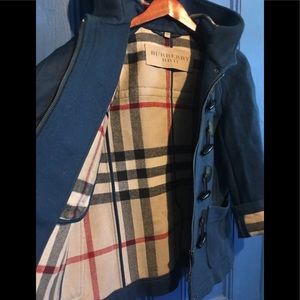 BURBERRY HOODED COAT